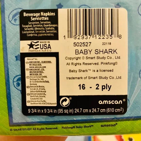 Baby Shark Party Supplies!! - Picture 11 of 13